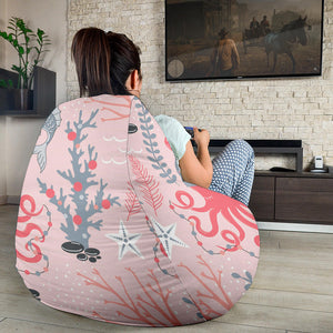 Octopus Winter Hat Garland Fish Candy Seaweed Coral Starfish Bean Bag Cover