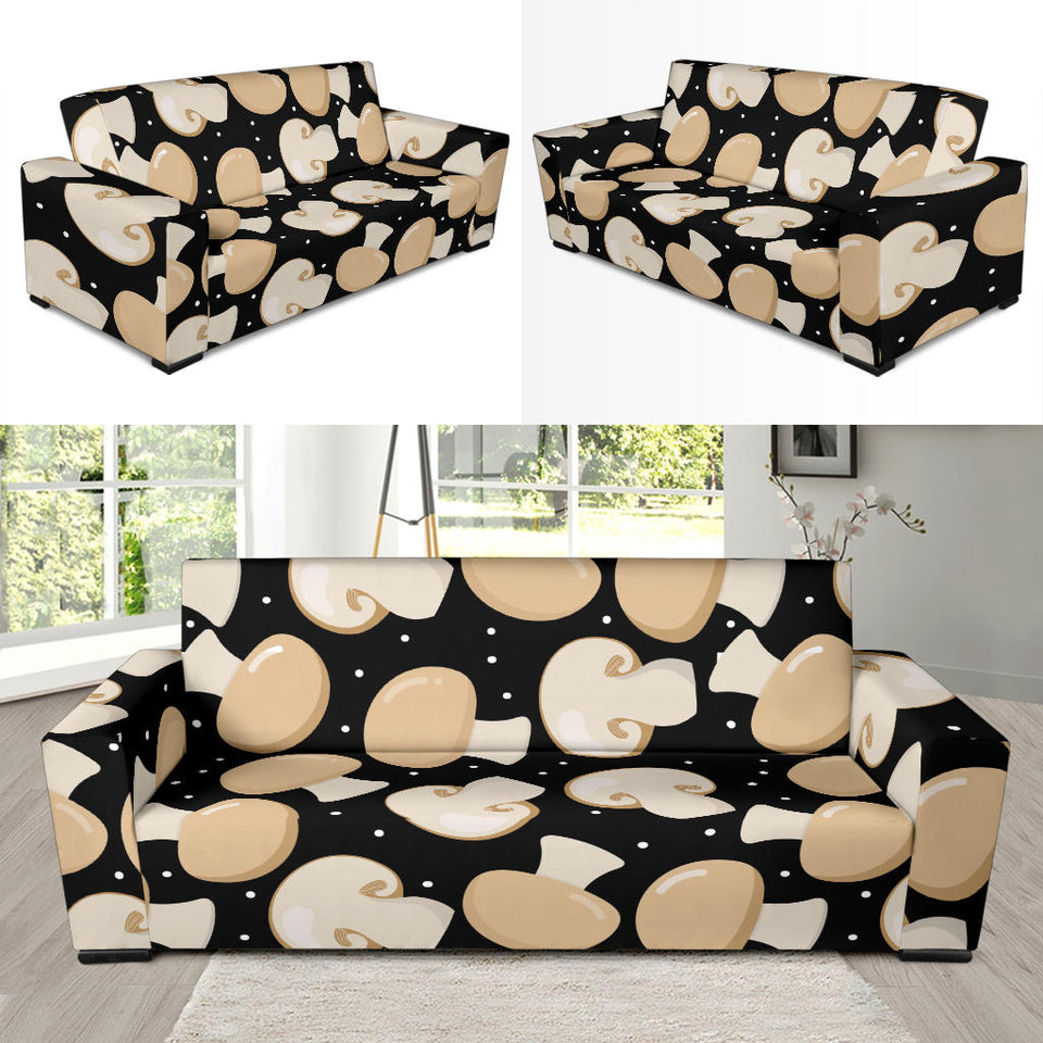 Champignon Mushroom Pattern Sofa Slipcover