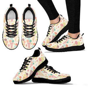 Ice Cream Cone Pattern Women'S Sneaker Shoes Pillow