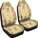 Guinea Pig Pattern Print Design 05 Universal Fit Car Seat Covers