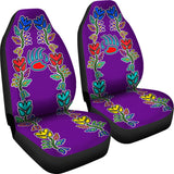 Generations Floral Purple Car Seat Covers