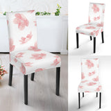 Pink Sakura Cherry Blossom Pattern Dining Chair Slipcover