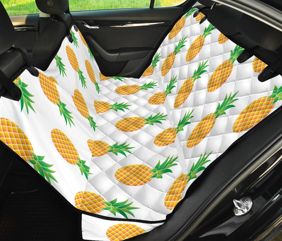 Pineapples Pattern Dog Car Seat Covers