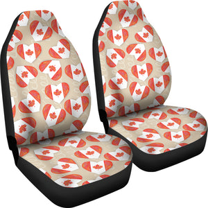 Canada Pattern Print Design 01 Universal Fit Car Seat Covers