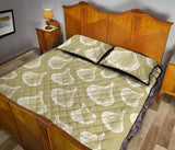Garlic design pattern Quilt Bed Set