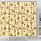 Peanuts Design Pattern Shower Curtain Fulfilled In US