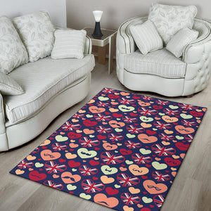 British Pattern Print Design 02 Area Rug