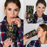 Dragons Flower Pattern Tumbler