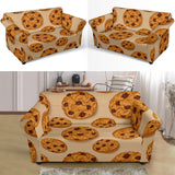 Cookie Pattern Loveseat Couch Slipcover