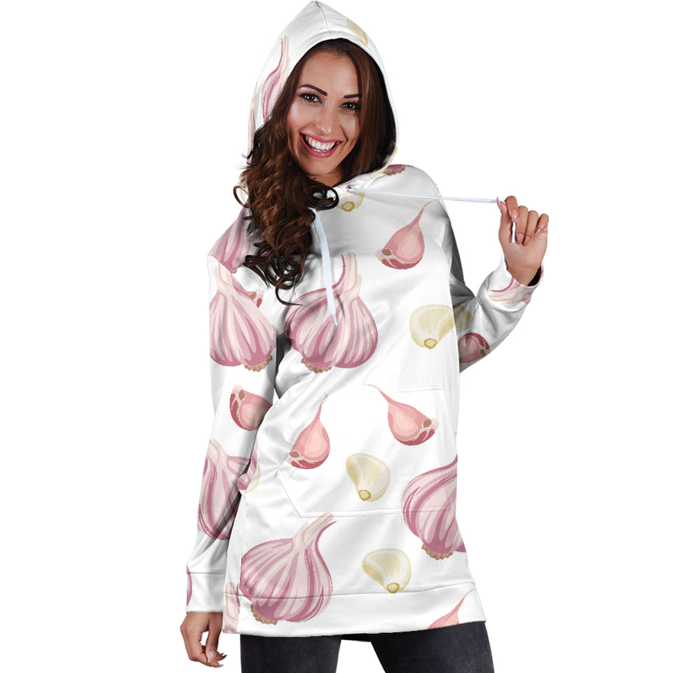 Garlic Pattern Women'S Hoodie Dress