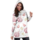Garlic Pattern Women'S Hoodie Dress