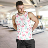 Cute flamingo pattern Men Tank Top