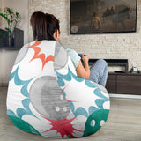 Watercolor Bowling Pattern Bean Bag Cover