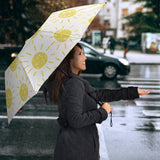 Hand Drawn Sun Pattern Umbrella
