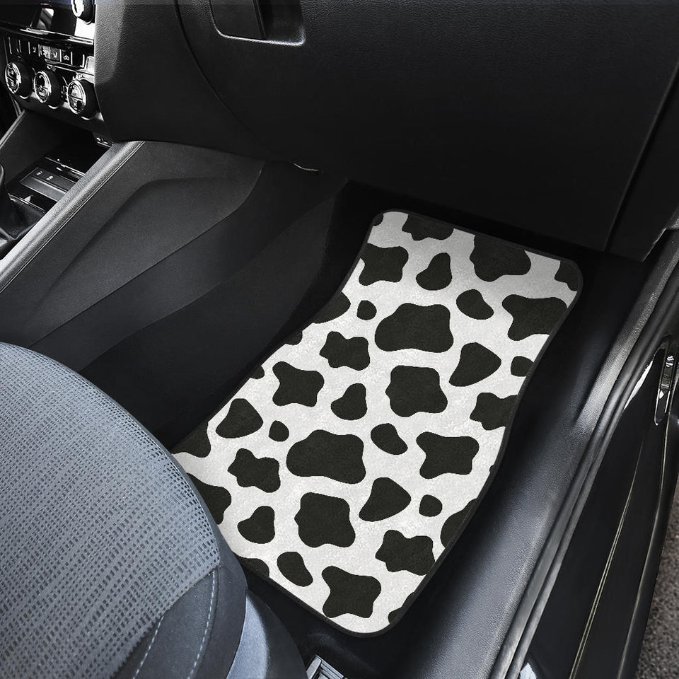 Cow Skin Pattern Front And Back Car Mats
