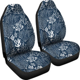 Coral Reef Pattern Print Design 05 Universal Fit Car Seat Covers