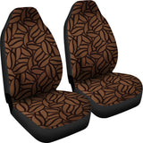 Coffee Bean Pattern Universal Fit Car Seat Covers