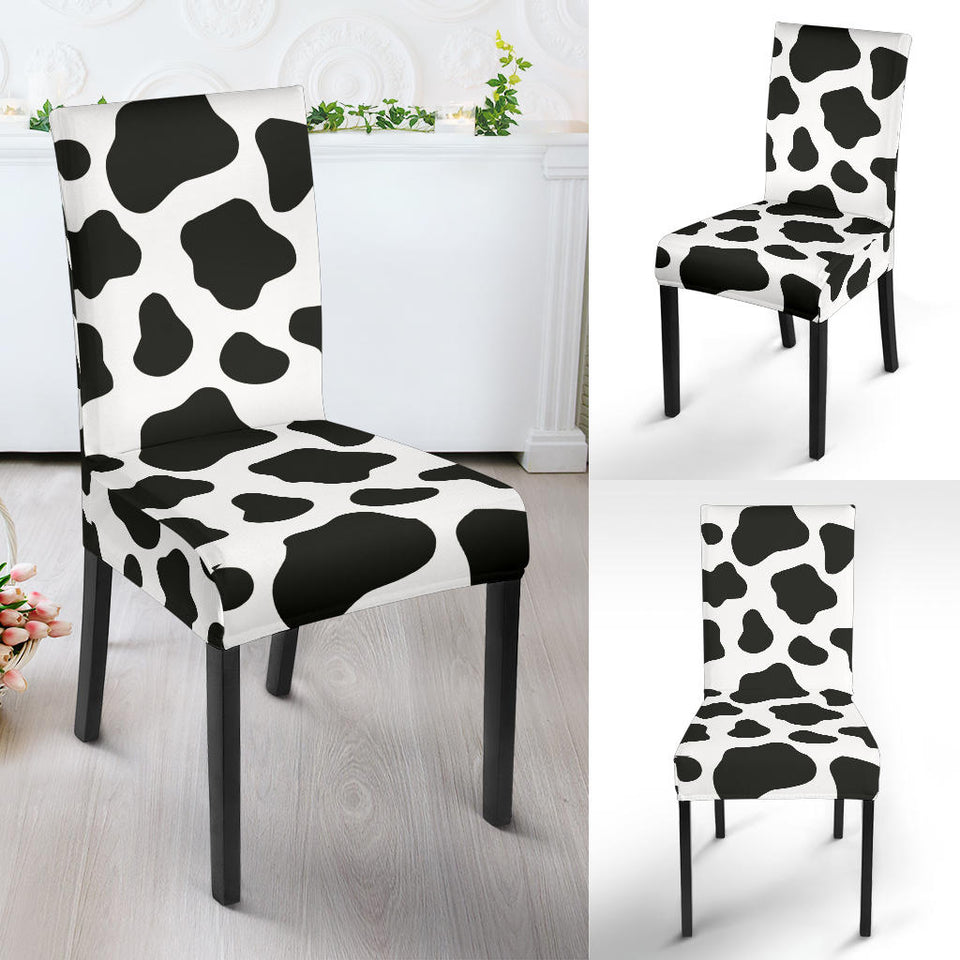 Cow Skin Pattern Dining Chair Slipcover