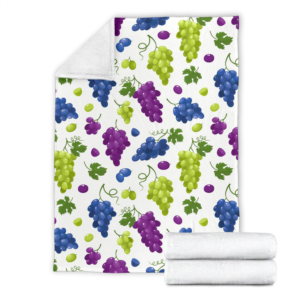 Grape Pattern Premium Blanket