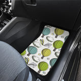Hot Air Balloon Bird Cloud Pattern Front Car Mats