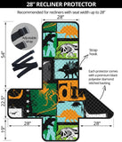 dinosaurs print pattern Recliner Cover Protector