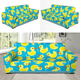 Duck Toy Pattern Print Design 04 Sofa Slipcover