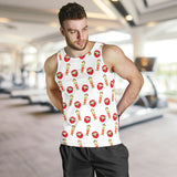 Daruma japanese wooden doll Men Tank Top