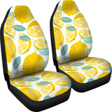 Lemon Design Pattern Universal Fit Car Seat Covers