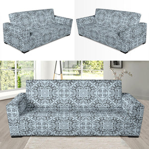 Traditional Indian Element Pattern Sofa Slipcover