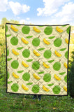 Durian Pattern Premium Quilt