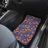 Clown Fish Pattern Print Design 04 Front Car Mats