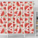 Watermelon Pattern Shower Curtain Fulfilled In US