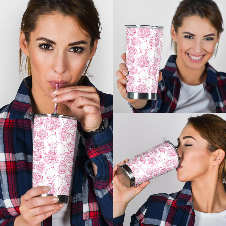 Sketch Guava Pattern Tumbler
