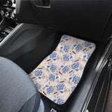 Cute Peacock Pattern Front Car Mats