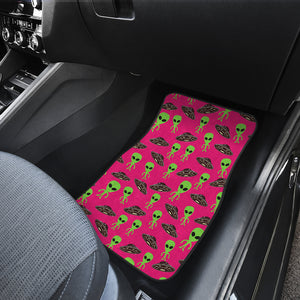 Alien Pattern Print Design 03 Front Car Mats