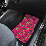 Alien Pattern Print Design 03 Front Car Mats