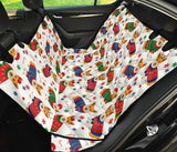 Corgi Christmas Pattern Dog Car Seat Covers