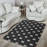 Piano Pattern Print Design 05 Area Rug