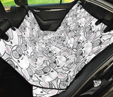 Cute French Bulldog Head Pattern Dog Car Seat Covers