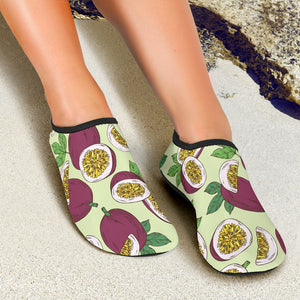 Passion Fruit Pattern Aqua Shoes