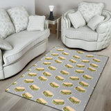 Sandwich Pattern Print Design 05 Area Rug