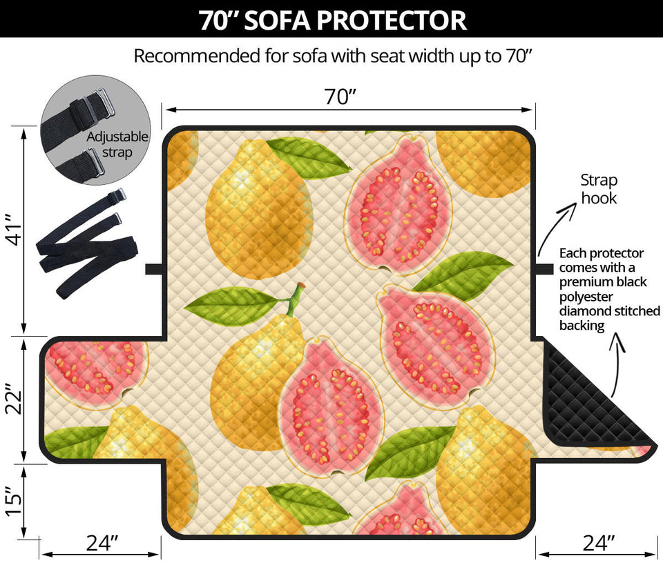 Beautiful guava pattern Sofa Cover Protector