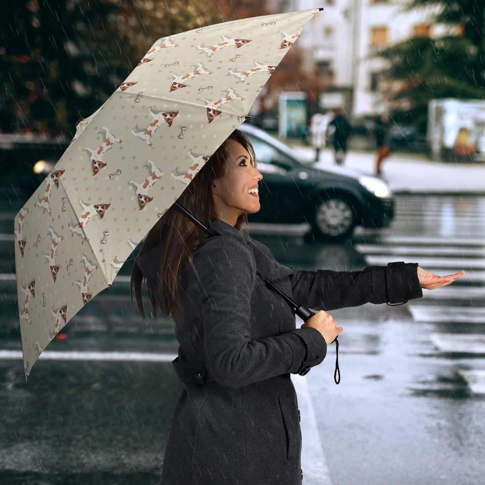 Jack Russel Pattern Print Design 02 Umbrella