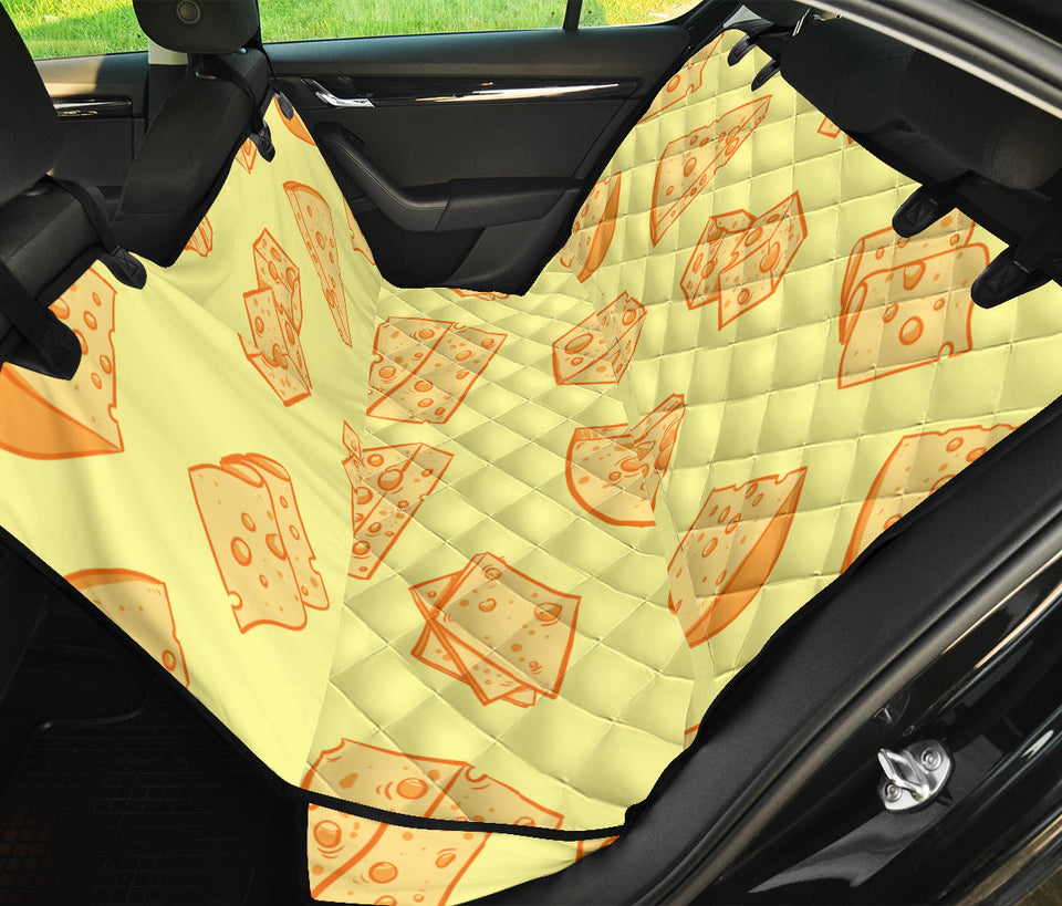 Cheese Design Pattern Dog Car Seat Covers