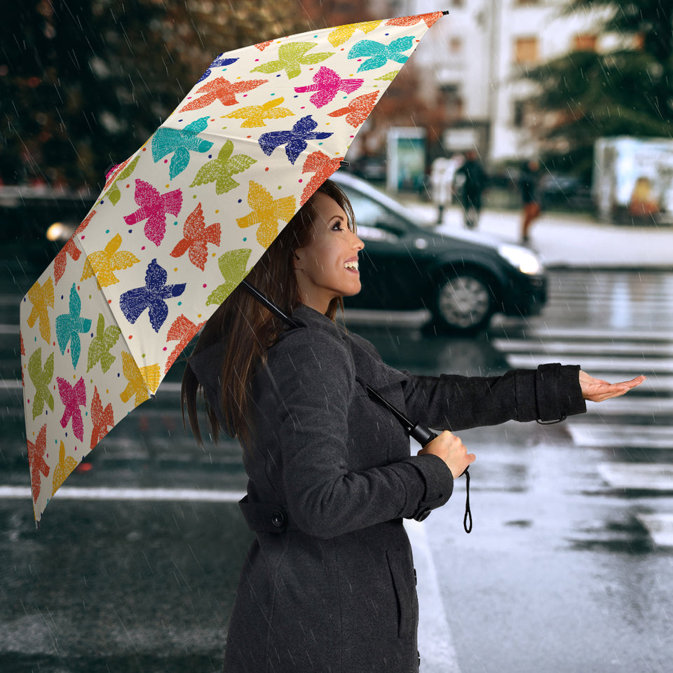 Pigeon Pattern Print Design 01 Umbrella