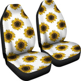 Sunflowers Design Pattern  Universal Fit Car Seat Covers
