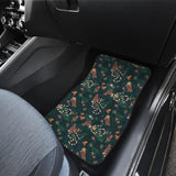 Snake Forest Pattern Front Car Mats