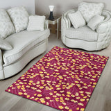 Popcorn Pattern Print Design 02 Area Rug