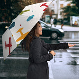 Airplane Star Cloud Colorful Umbrella