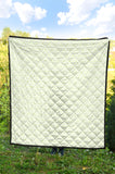Cucumber Pattern Background Premium Quilt
